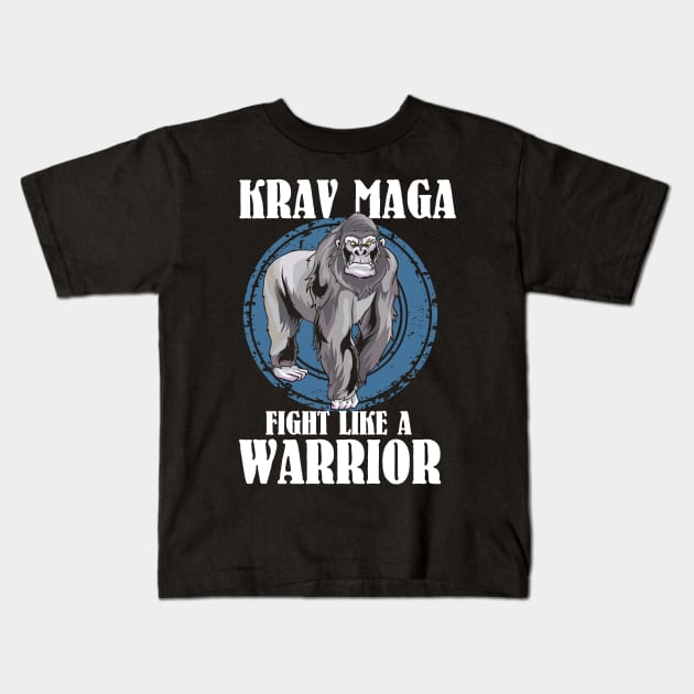 Krav Maga T Shirt I combat coach gift Kids T-Shirt by biNutz